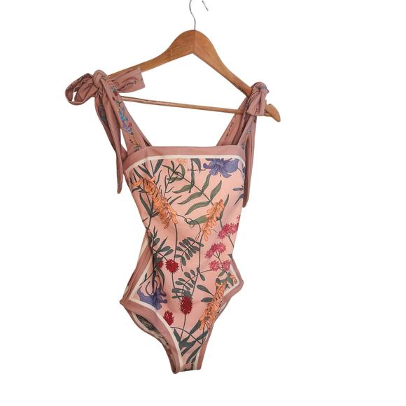 Visual Mood Reversible One Piece Swimsuit Women’s Small NWT – Tropical Print - Picture 7 of 16